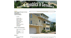 Desktop Screenshot of gernsbach-ferienwohnung.de